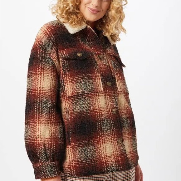 New Billabong Lucky Trucker Oversized Jacket - Picture 2 of 10